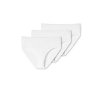 SCHIESSER Damen Midi Slip '3er-Pack Uncover' weiß, Größe XXXL, 6532288 Weiß XXXL