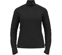 Odlo Fleecepullover Damen Rigi I Midlayer mit Halbreißverschluss I Langarm Wandershirt