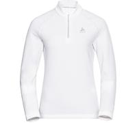 ODLO Damen Pullover Mid layer 1/2 zip RIGI (542591) XL white