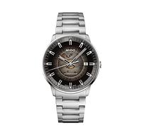 Herrenuhr Mido Commander Gradient mit schwarzem Zifferblatt und Edelstahlarmband M021.407.11.411.00