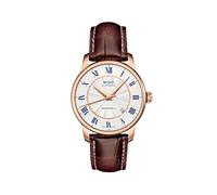 MIDO Herren-Armbanduhr XL Baroncelli Analog Automatik Leder M86002218