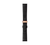 Mido - Leder Baroncelli Ii Quartz Lederband Schwarz 20/18mm M600016387