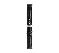 Mido - Leder Baroncelli Iii Lederband Schwarz 18/16mm M600013085