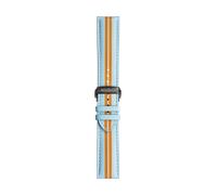 Mido - Leder Multifort Iii Lederband Blau Orangen 22/20mm M600019687