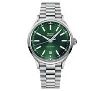 Mido M040.407.11.091.00 Automatik Herrenuhr Multifort Patrimony Stahl/Grün