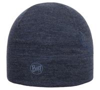 Midweight Melange Merino Wool Beanie by BUFF blau-meliert One Size