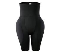 Miederhose Damen Bauchweg Stark Formend Hoch taillierte Body Shaper Shorts für Frauen Oberschenkel Schlankheitstechnologie für FrauenBody Shaper Zipper Open Bust Bodysuit hapewear (Black, XXXXXL)