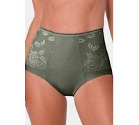 Miederhose mit Baumwolle grün 48