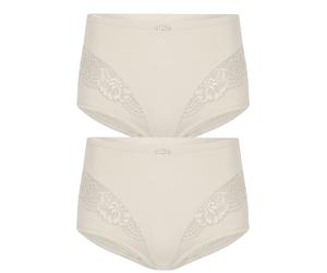 Miederslip SUSA "2er Pack Miederslip London", Damen, Gr. 42, beige (champagner champagner), Stoff, Obermaterial: 75% Polyamid PA. 25% Elasthan EL., Unterhosen (89706940-42) champagner champagner