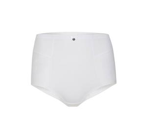Miederslip SUSA "Miederslip Capri", Damen, Gr. 52, weiß, Stoff, Obermaterial: 80% Polyamid PA. 20% Elasthan EL., Unterhosen (49529659-52) weiß