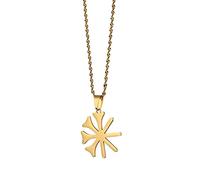 MIELEU Anhänger Halskette Yezidi Lalish Anhänger Halsketten Jesiden Symbol Schmuck Für Frauen Männer Mädchen Halloween Mode Party Schmuck Geschenk