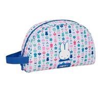 Miffy BUNNY Kulturbeutel für Kinder mit Griff, Kinder-Kulturbeutel, anpassbar an den Wagen, ideal für Kinder von 5 bis 14 Jahren, bequem und vielseitig, Qualität und Widerstandsfähigkeit, 28 x 10 x 18