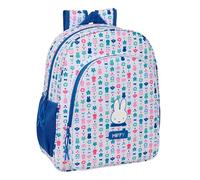 Miffy BUNNY Schulrucksack für Kinder, anpassbar an den Kinderwagen, ideal für Kinder im Schulalter, bequem und vielseitig, Qualität und Widerstandsfähigkeit, 32 x 12 x 38 cm