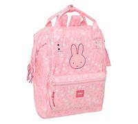 Miffy Flores - Jugendrucksack mit Griffen für Laptops bis zu 33 cm (13 Zoll), ideal für Jugendliche verschiedener Altersgruppen, bequem und vielseitig, Qualität und Widerstandsfähigkeit, 27 x 19 x 40