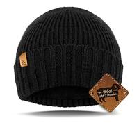 Migliore Wear Wollmütze Herren, Winter Strickmützen für Damen Herren, Thinsulate Winddichte Wintermütze, Warme Beanie Mütze für Unisex