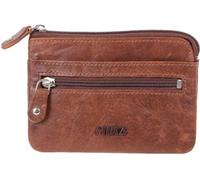 Mika Schlüsseletui RFID Leder 11x8x1cm braun
