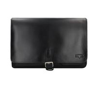 Mika Aktentasche Leder 40 cm schwarz