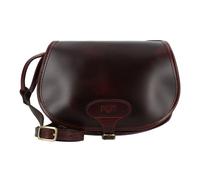 Mika Bonny Umhängetasche Leder 23 cm braun