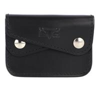 Mika Geldbörse Leder 9,5 cm schwarz (28058701) schwarz