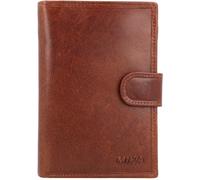 Mika Geldbörse RFID Leder9,5 cm braun (42224) braun