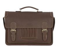 Mika Reed Aktentasche Leder 39 cm braun