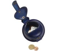MIKA Schlüsselanhänger mit Münzfach 9 cm blau, 9x9 cm
