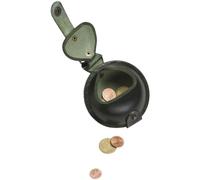 MIKA Schlüsselanhänger mit Münzfach 9 cm grün, 9x9 cm