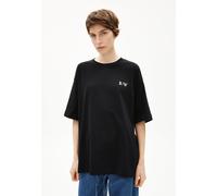 MIKAAS WIKIPEDIA | Heavyweight T-Shirt aus recycelter Baumwolle - schwarz (L)