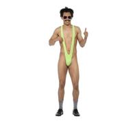 mikamax - Borat Mankini - Bademode für Männer - Grün - Ikonisch - Borat Badeanzug - Pool Party - Bachelor Party - Lustiges Geschenk - Einheitsgröße