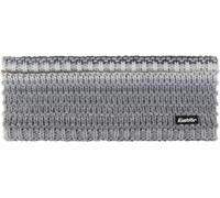 Eisbär Stirnband Damen Mikata Grau - Merino Headband für Frauen - Haarband mit Fleece schützt vor Kälte und Wind - Haube weich warm atmungsaktiv aus Österreich