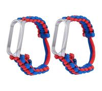 Mikikit 2 Stück Verstellbares Strick-uhrenarmband Aus Zinklegierung Ersatzarmband Für 5 Silikonbänder Praktisches Armband