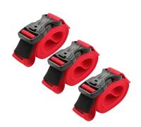 Mikikit 3St binden Armband Ratsche Gepäckgurte Gepäckgürtel Bausatz koffergurt nylonband Befestigungsriemen gepäckband koffergürtel Cargo-Festgurt Befestigungsgurt für Gepäck Kunststoff