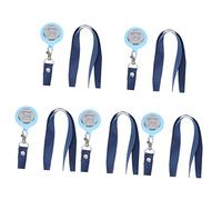 Mikikit 5 Stücke Keychain Lanyard Pflege Fob Revers Studenten Lesen Kalender Timing Tasche Ältere Schlüssel Hals Zum Hängen Lehrer Uhren Anhänger Ring Womennurses Für