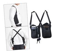 Mikikit Achseltasche Aus Nylon Diebstahlsichere Unterarm Umhängetasche Mit Verstellbarem Schultergurt Und Atmungsnetz Für Männer Und Frauen Alltag Reisen