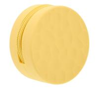 Mikikit Runde Silikon Münzgeldbörse mit Reißverschluss Weiche wasserdichte Mini Aufbewahrungstasche für Kopfhörer und Kabel Multifunktionale Organizer Geldbeutel für Reise und Alltag