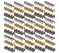 Mikinona 150 Stück Metall Schnürsenkelspitzen 4mm X 20mm Gold Weiß Schwarz Schnürsenkelenden Metallkappen Schuhreparatur Alltagshilfen Mobilitätsschutz