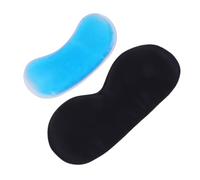 Mikinona Doppelseitige Seiden augenmaske Schwarz Verdunkelnde Schlafmaske für Frauen Weiche Hautfreundliche Schlafbrille für Erholsamen Schlaf und Entspannung