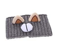 Mikinona Handgestricktes Haarband Mit Ohren Breites Winter-stirnband Für Damen Stilvolles Und Warmes Accessoire Haardekoration Für