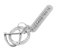 Mikinona Schlüsselanhänger Mit Strass Abnehmbarem Schlüsselring Und Telefonnummernanhänger Auto Schlüsselanhänger Für Frauen Und Männer Multifunktionales Geschenk