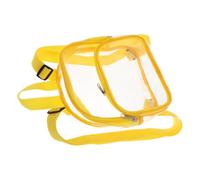 Mikinona Transparenter Wasserdichter PVC Rucksack mit großem Volumen Vielseitiger Outdoor Stil für Mädchen Festival Sport