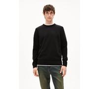MIKITAA STRICKPULLOVER | Bio-Baumwoll-Mix - schwarz (XXL)