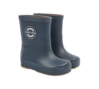 mikk-line Barfuß-Gummistiefel "Wellies" in Dunkelblau - Größe 32 | Kinder Outdoor Sport Schuhe
