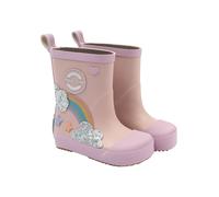 mikk-line Barfuß-Gummistiefel "Wellies" in Rosa - Größe 24 | Kinder Outdoor Sport Schuhe