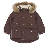 Mikk-Line - Boy's Twill Nylon Parca - Parka, Gr. 140, braun (CoffeeBean)