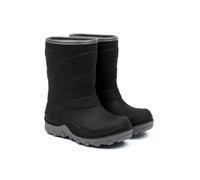 Mikk-line Schneestiefel Kinder 34 Black | Gefütterte Gummistiefel Kinder | Winter Gummistiefel Kinder Gefüttert | Warm Thermo Gummistiefel Kinder