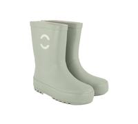 Mikk-line Gummistiefel Kinder 31 | Desert Sage Regenstiefel mit Reflektierenden Details - Wasserdichte Kinderstiefel, Leicht und Rutschfest | Komfortable Allwetter Kinderstiefel