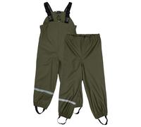 Mikk-Line - Kid's PU Rain Pant with Suspenders 104 - Regenhose, Gr. 80, oliv (DustyOlive)