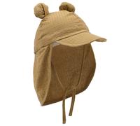 Mikk-Line - Kid's Summercap Long Neck 3D - Cap, Gr. 55 cm 55 cm - 6-8 Years, braun/beige (Kelp)