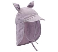 Mikk-Line - Kid's Summercap Long Neck 3D - Cap, Gr. 55 cm 55 cm - 6-8 Years, lila (LavenderAura)