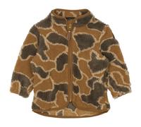 Mikk-Line - Kid's Teddy Cardigan - Fleecejacke, Gr. 116, braun (Burlwood)